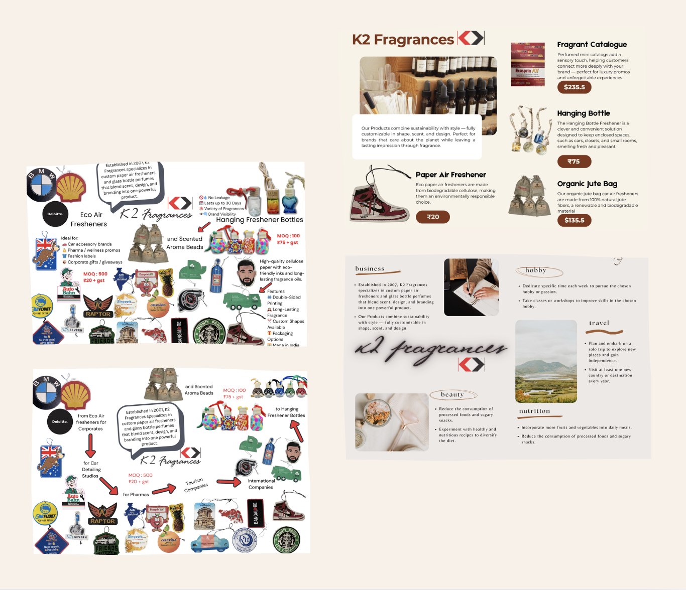 Client flyer concepts designed for Ravindu Toyota and Viva Toyota