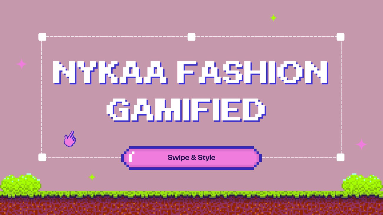 Nykaa Fashion Gamified — Swipe & Style concept deck